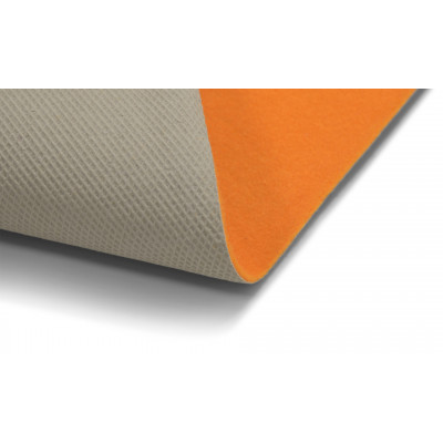 Läs mer om Expo premium orange 1370 - nålfiltsmatta - helrulle 25 m bredd 200 cm