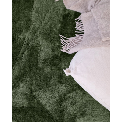 Läs mer om Cozy grön - maskinvävd matta