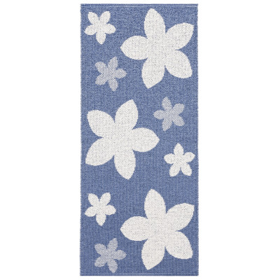 Läs mer om Flower blå - plastmatta