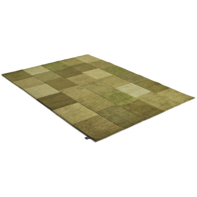 Läs mer om Lumbini grön - handknuten matta