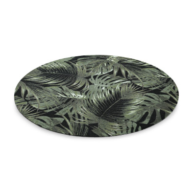 Palm leaves rund - multifunktionsmatta