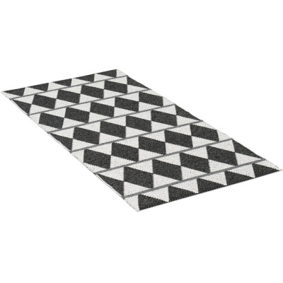 Zigge svart - plastmatta