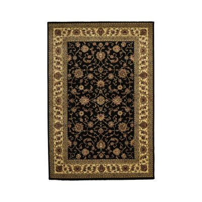 Läs mer om Marrakesh Isfahan svart - maskinvävd matta