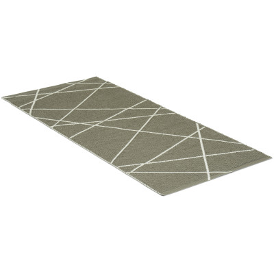 Line vitgrå - plastmatta