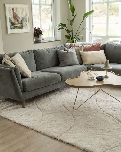 Nimbus Wave linen - ryamatta