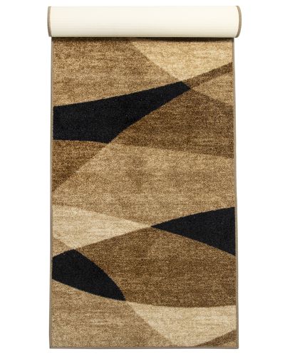 Paris våg beige - gångmatta på metervara