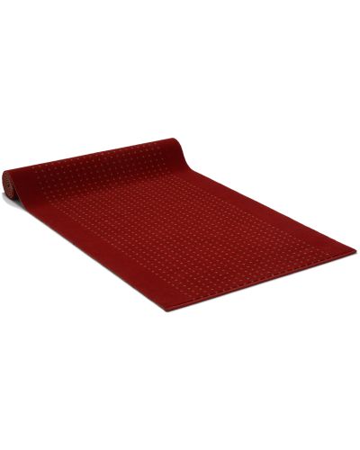 Avenue Dots röd 59067/406 - gångmatta på metervara