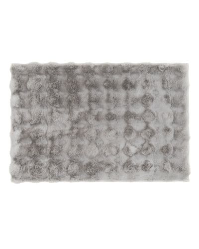 Cloud silvergrå - badrumsmatta