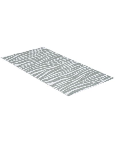 Zebra grön - plastmatta