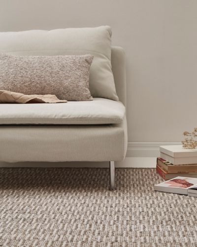 Ester light grey - bomullsmatta