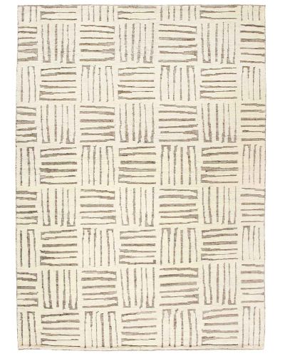 Landscape Cave beige - handknuten matta
