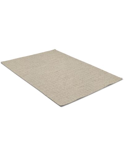 Lotus beige - handvävd ullmatta