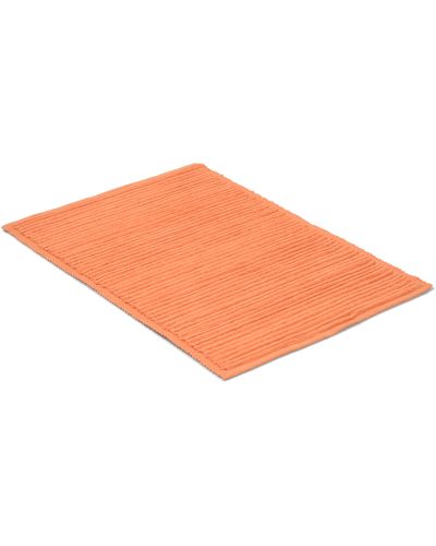 Ribb orange - badrumsmatta