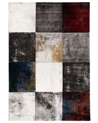 Rubin Dark Paint multi - maskinvävd matta