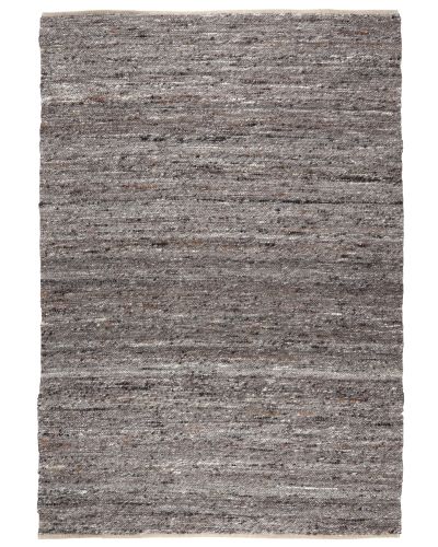 Sanda taupe - handvävd ullmatta