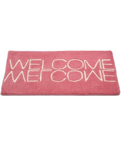 Welcome rosa - dörrmatta