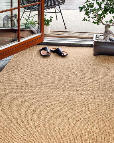 Vagabond sand - flatvävd matta