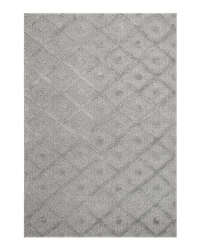 Doria Circle grå - maskinvävd matta