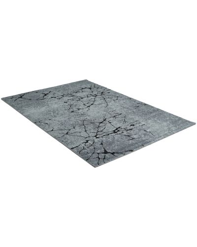 Diva grå/svart - maskinvävd matta