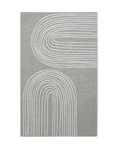 Opale Curzo grå - maskinvävd matta