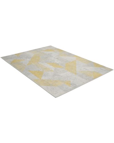 Hampton gul - maskinvävd matta