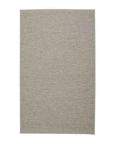 Wooly grå - maskinvävd matta