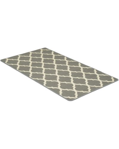 Stella grå - matta med gummibaksida