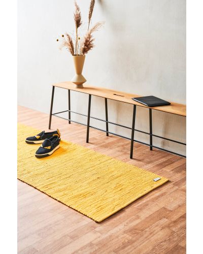 Cotton rug raincoat yellow - trasmatta