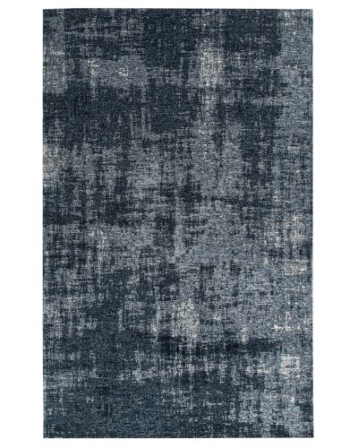 Rubi jeansblå - maskinvävd matta