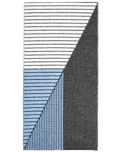 Stripe blå - plastmatta