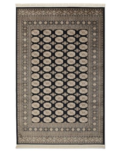 Teheran Boccara svart - maskinvävd matta