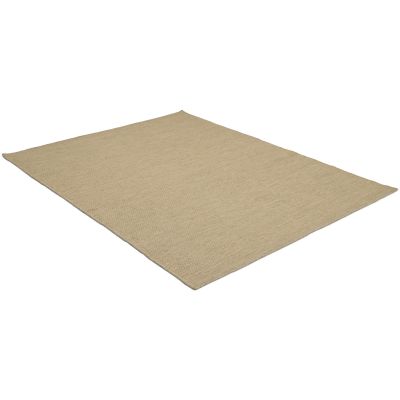 Jylland beige - handvävd ullmatta