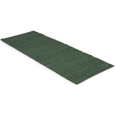 Cotton rug guilty green - trasmatta