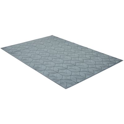 Claremont alessio blue - konstsilkesmatta