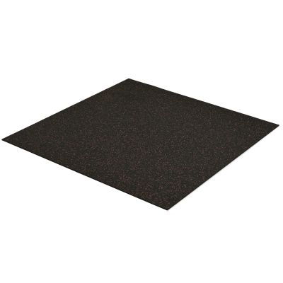 Comfort svart/röd - gummimatta/gymmatta