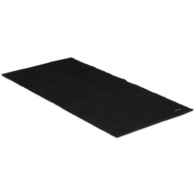 Cotton rug svart -  trasmatta