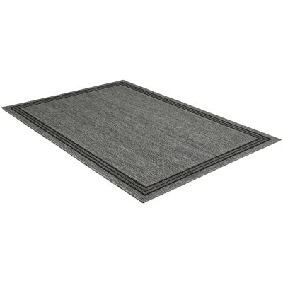 Madrid frame antracit - matta med gummibaksida