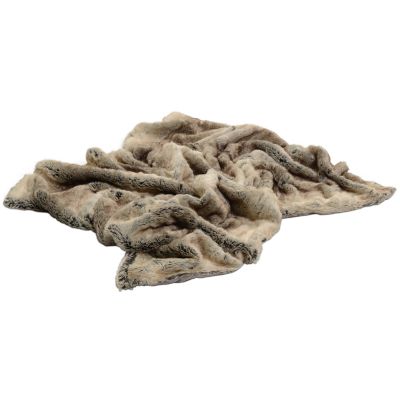 Cozy - pläd i konstmaterial