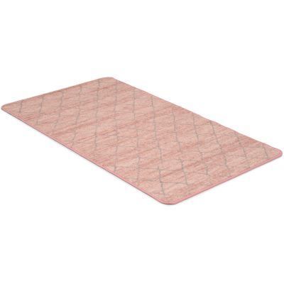 Galleri rosa - matta med gummibaksida