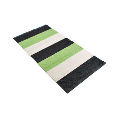Klara Soft grön - Plast- och garnmatta