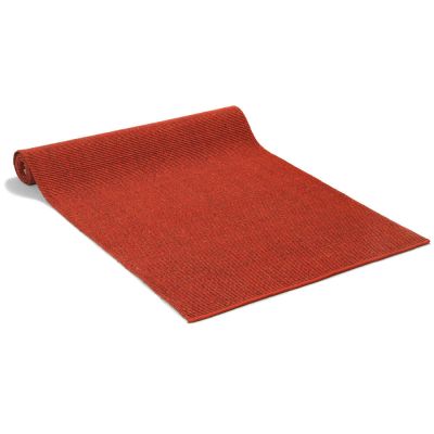 Sisal boucle Salvador röd - gångmatta på metervara