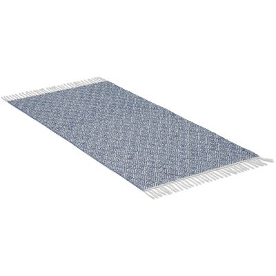 Goose mix blå - plast- och garnmatta