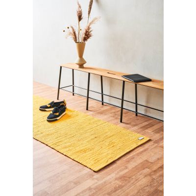 Cotton rug raincoat yellow - trasmatta