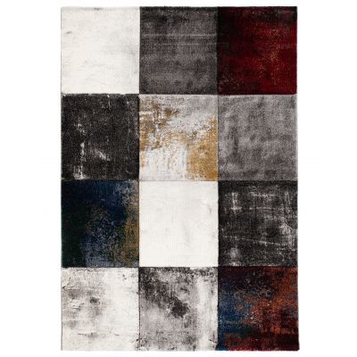 Rubin Dark Paint multi - maskinvävd matta