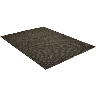 Copenhagen charcoal - handvävd ullmatta