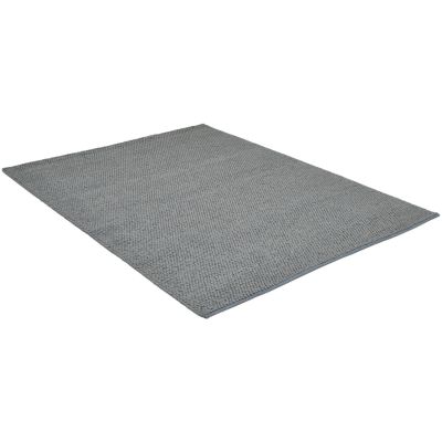 Sarek grey metallic - handvävd ullmatta